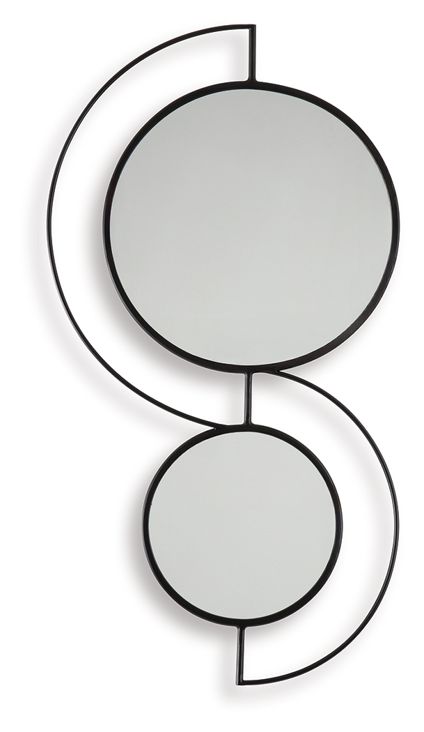 Shayham - Accent Mirror - Black - Image 5
