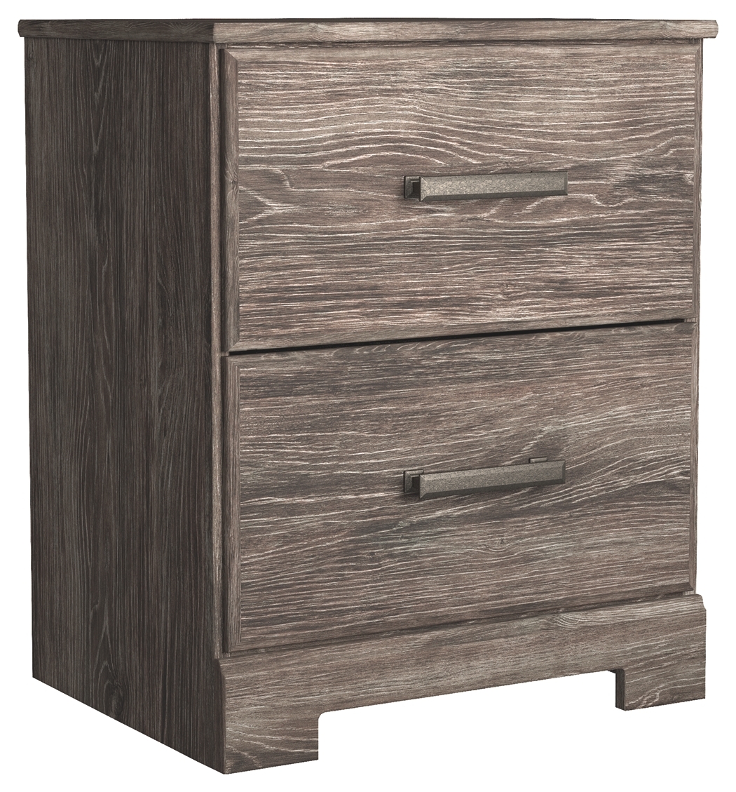 Ralinksi - Two Drawer Night Stand - Gray - Image 2