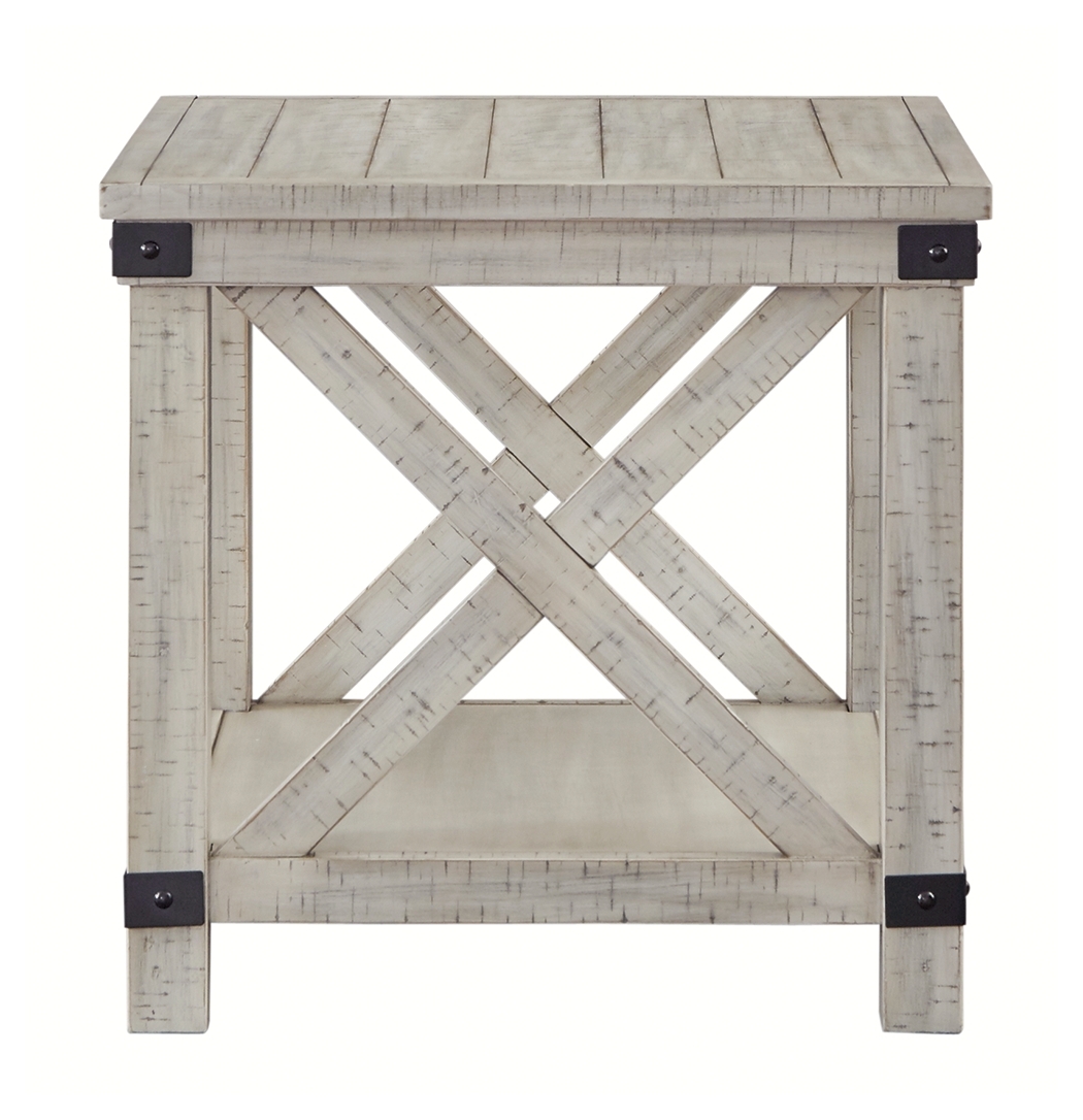 Carynhurst - Rectangular End Table - Whitewash - Image 5
