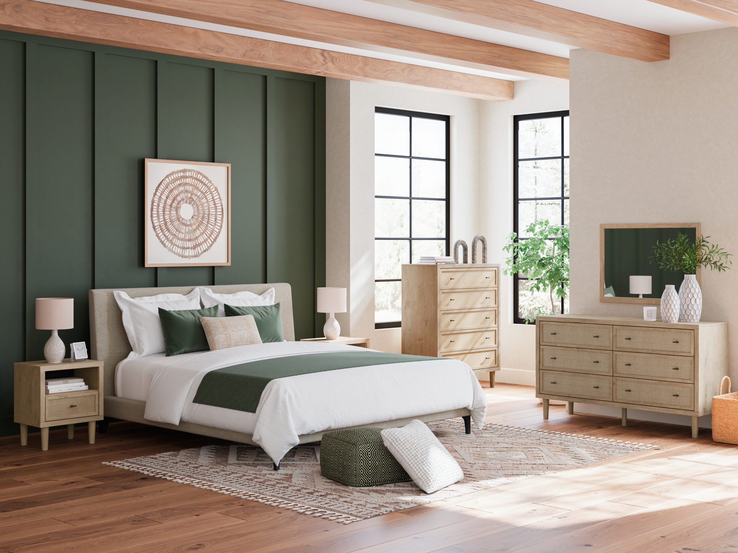 Cielden - Six Drawer Dresser - Two-Tone - Image 11