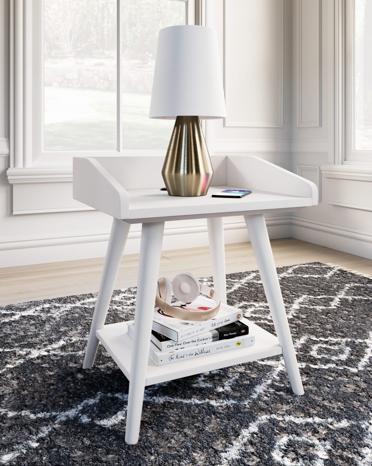 Blariden - Accent Table - White - Image 8