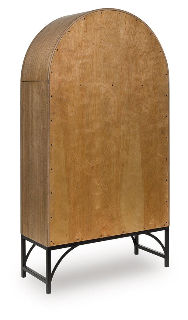 Gwenwich - Accent Cabinet - Natural / Black - Image 5