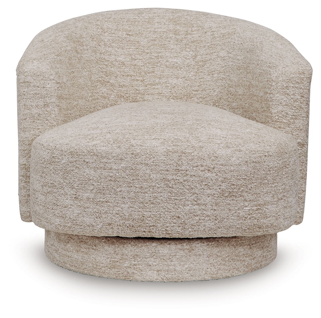 Wardsor - Swivel Chair - Stone - Image 3