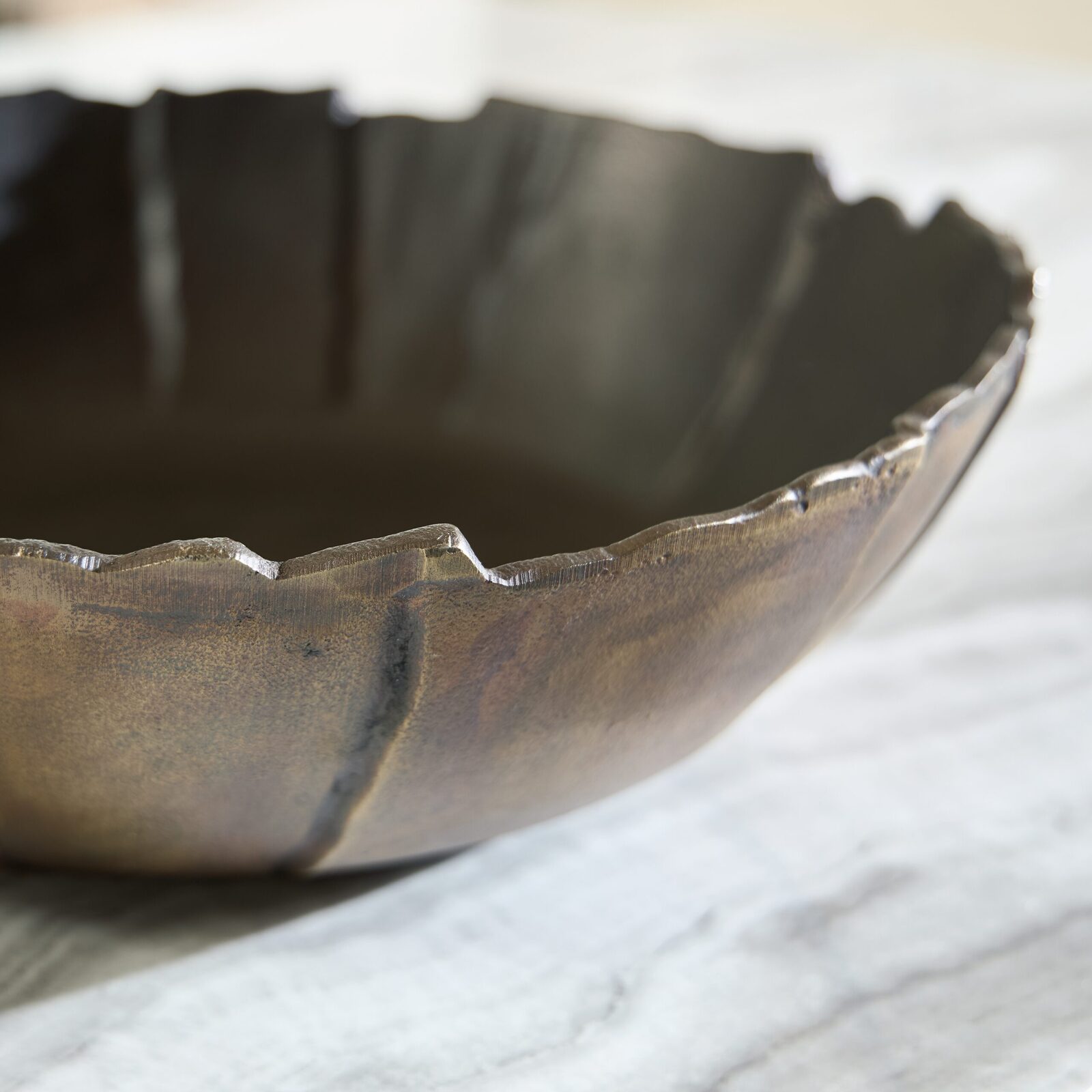 Aidman - Bowl - Black / Antique Gold Finish - Image 4