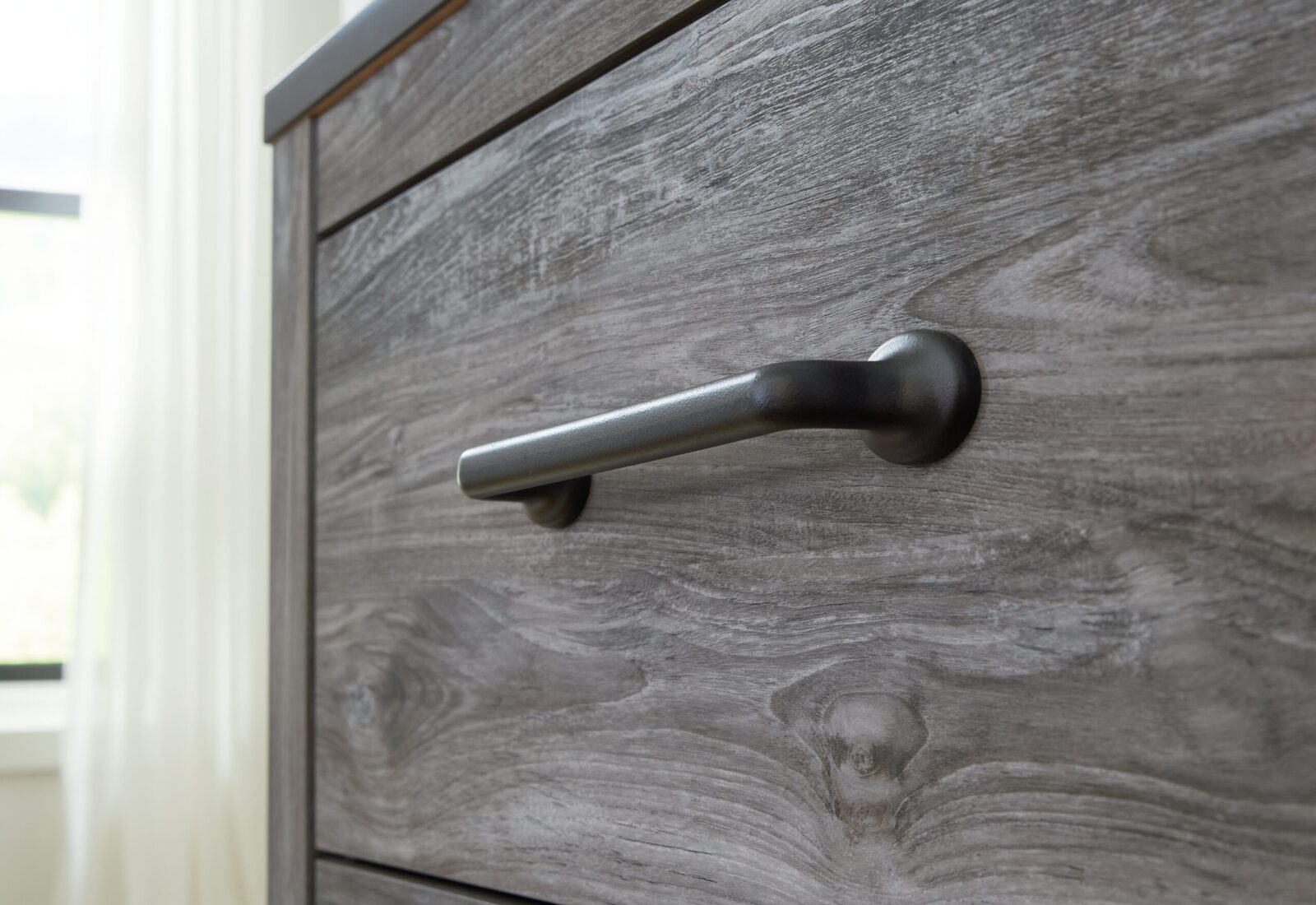 Bronyan - Four Drawer Chest - Dark Gray - Image 9