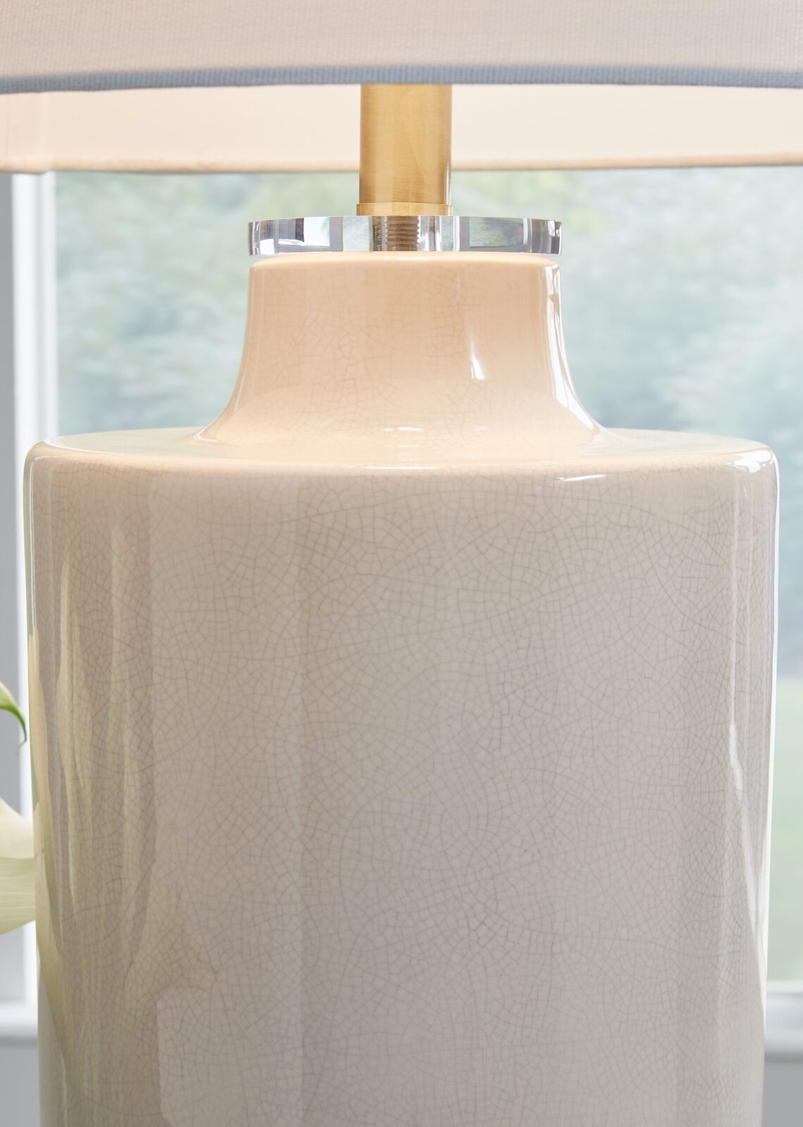 Cylener - Ceramic Table Lamp - Off White - Image 4