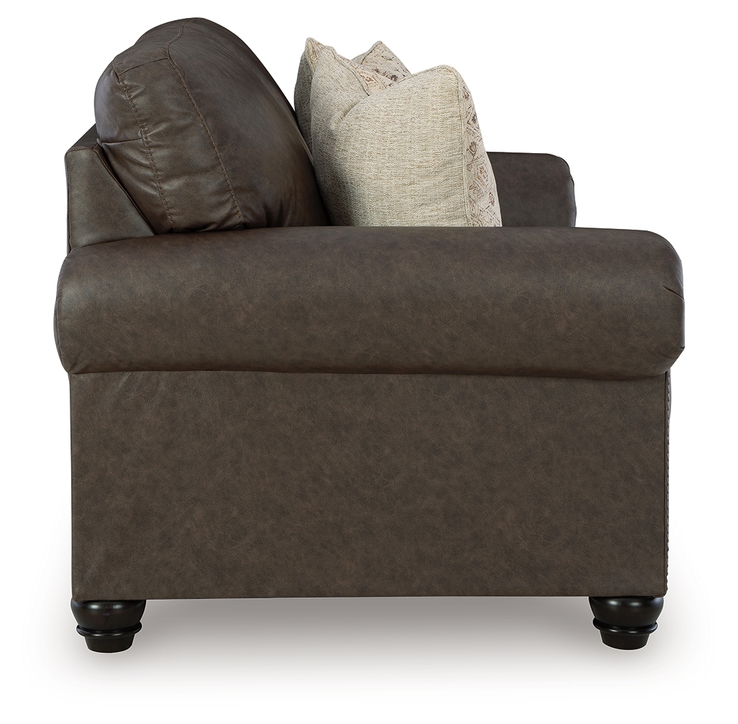 Roxmere - Loveseat - Umber - Image 4