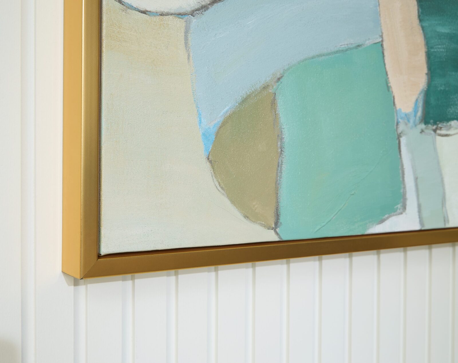 Wynburn - Wall Art - White / Blue / Green - Image 8