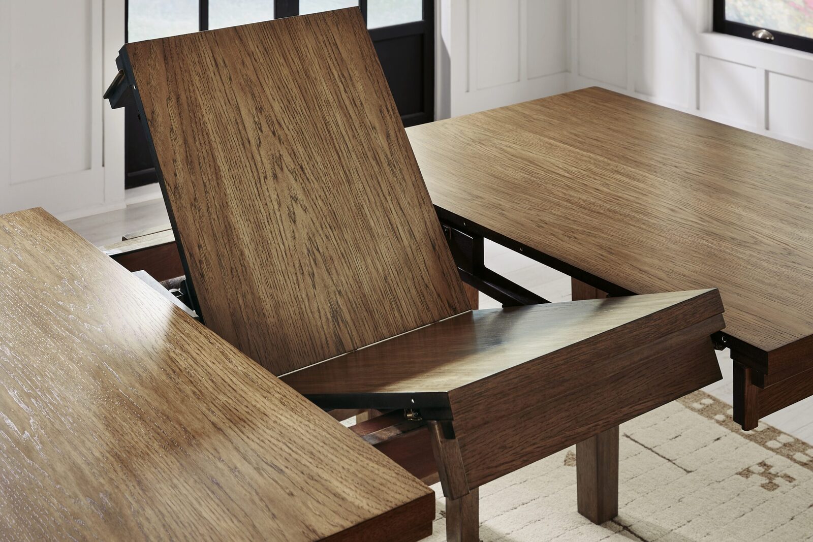 Urbinforte - Counter Height Dining Extension Table - Light Brown - Image 6