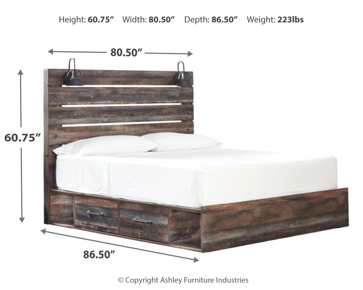 Drystan - Panel Bed - Image 21