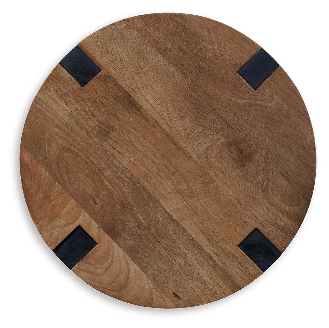 Hanneforth - Round End Table - Brown - Image 4