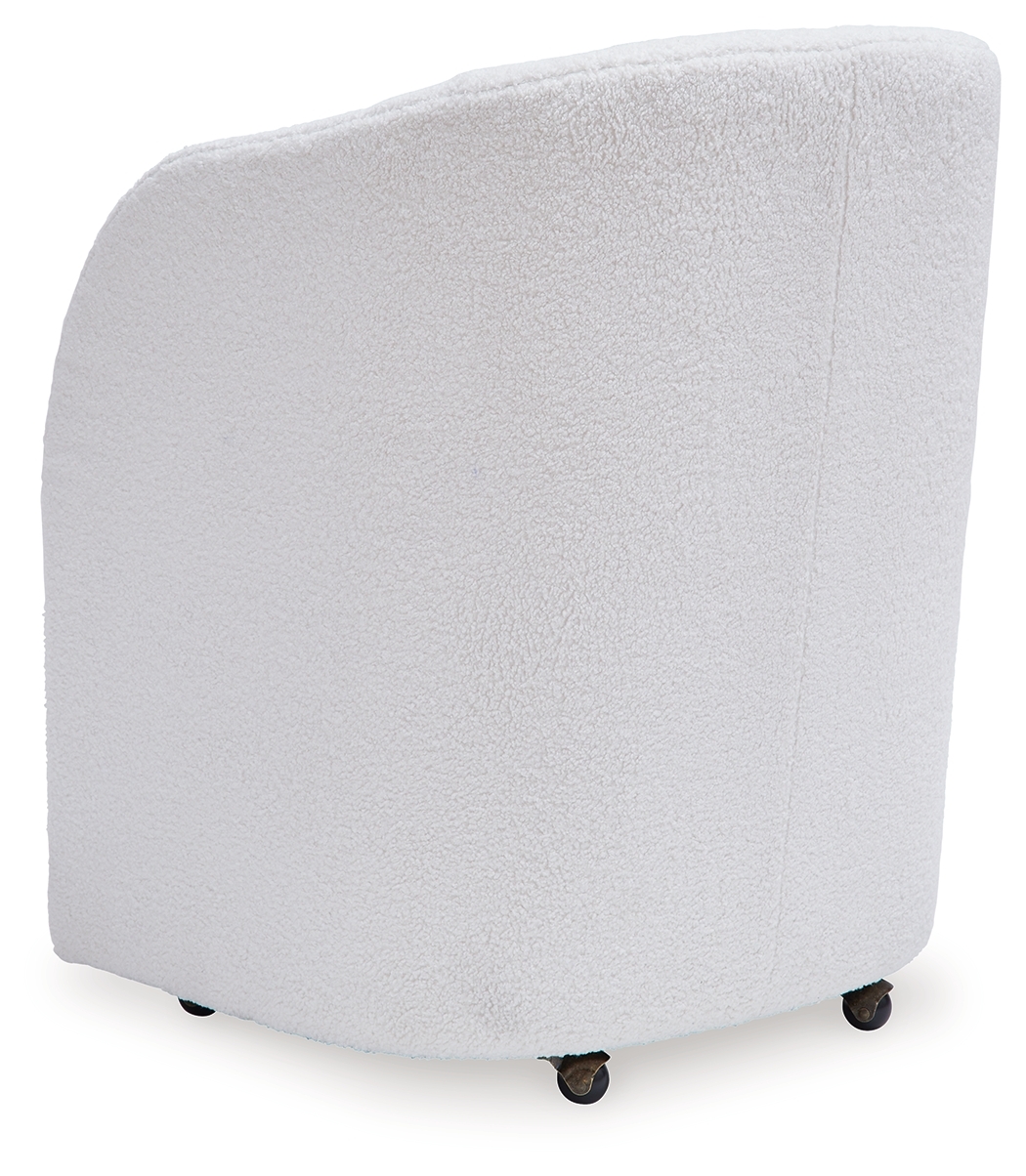 Rowanbeck - Dining Upholstered Arm Chair (Set of 2) - Ivory - Image 6