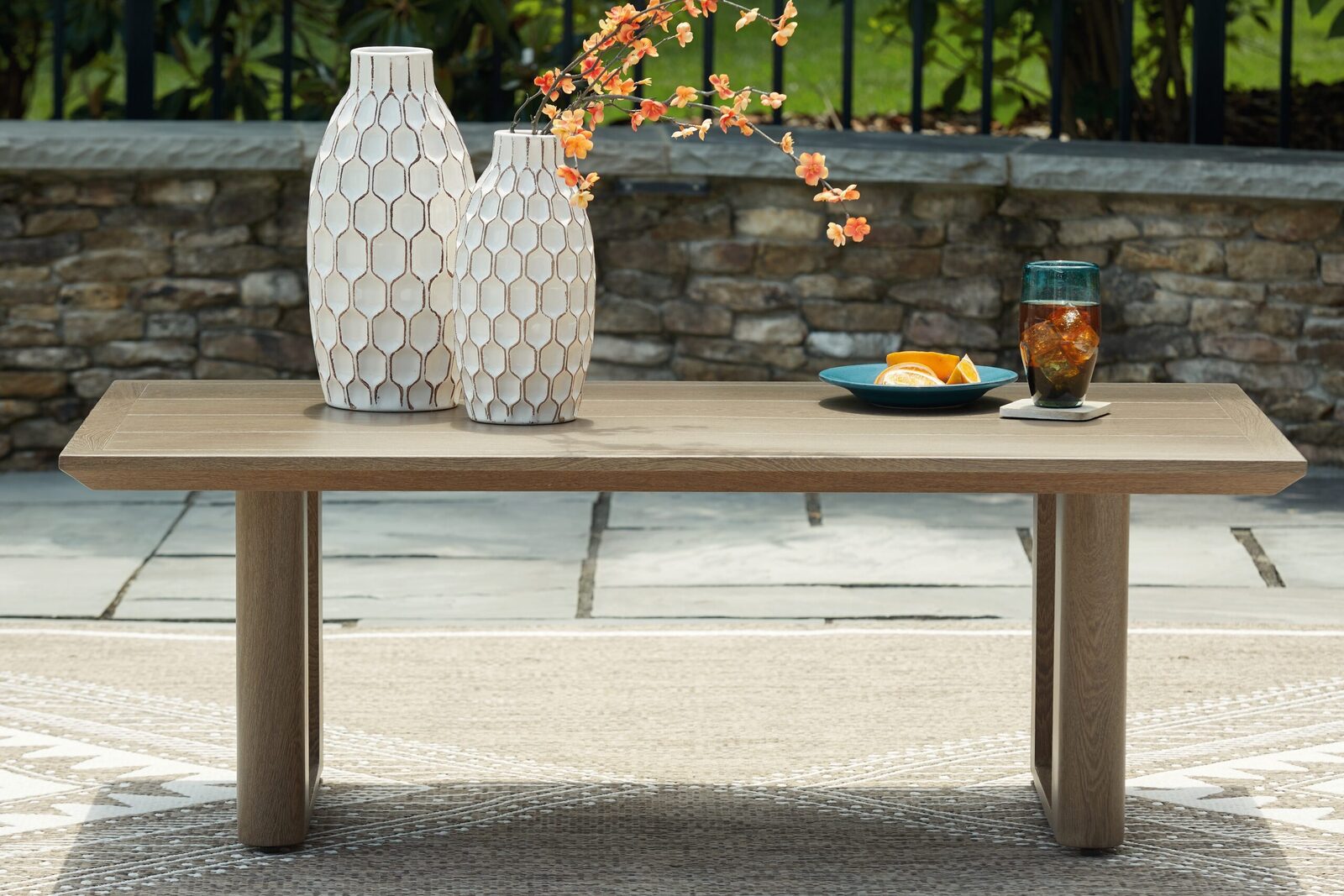 Serene Bay - Rectangular Cocktail Table - Dark Brown - Image 2