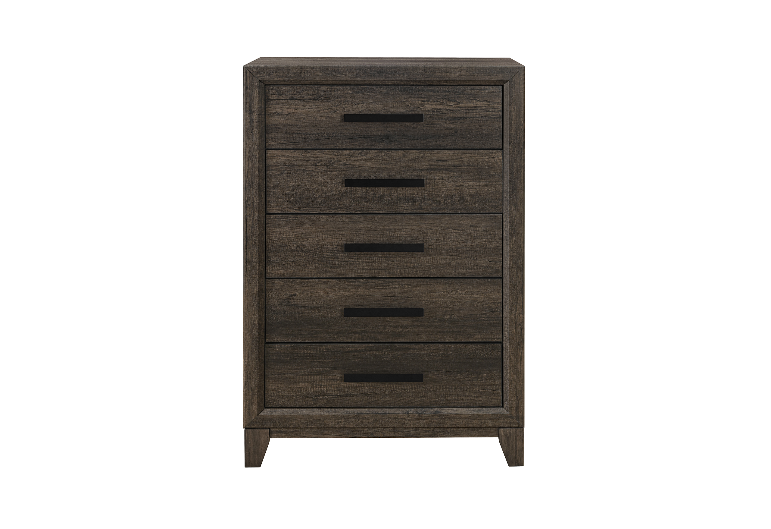 Harmony - 5 Piece Bedroom Set (Bed, Dresser & Mirror, Nightstand, Chest) - Dark Brown - Image 2