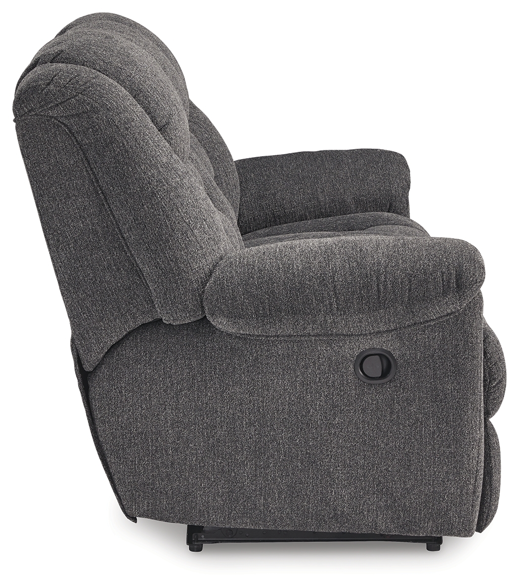 Foreside - Reclining Sofa - Charcoal - Image 5