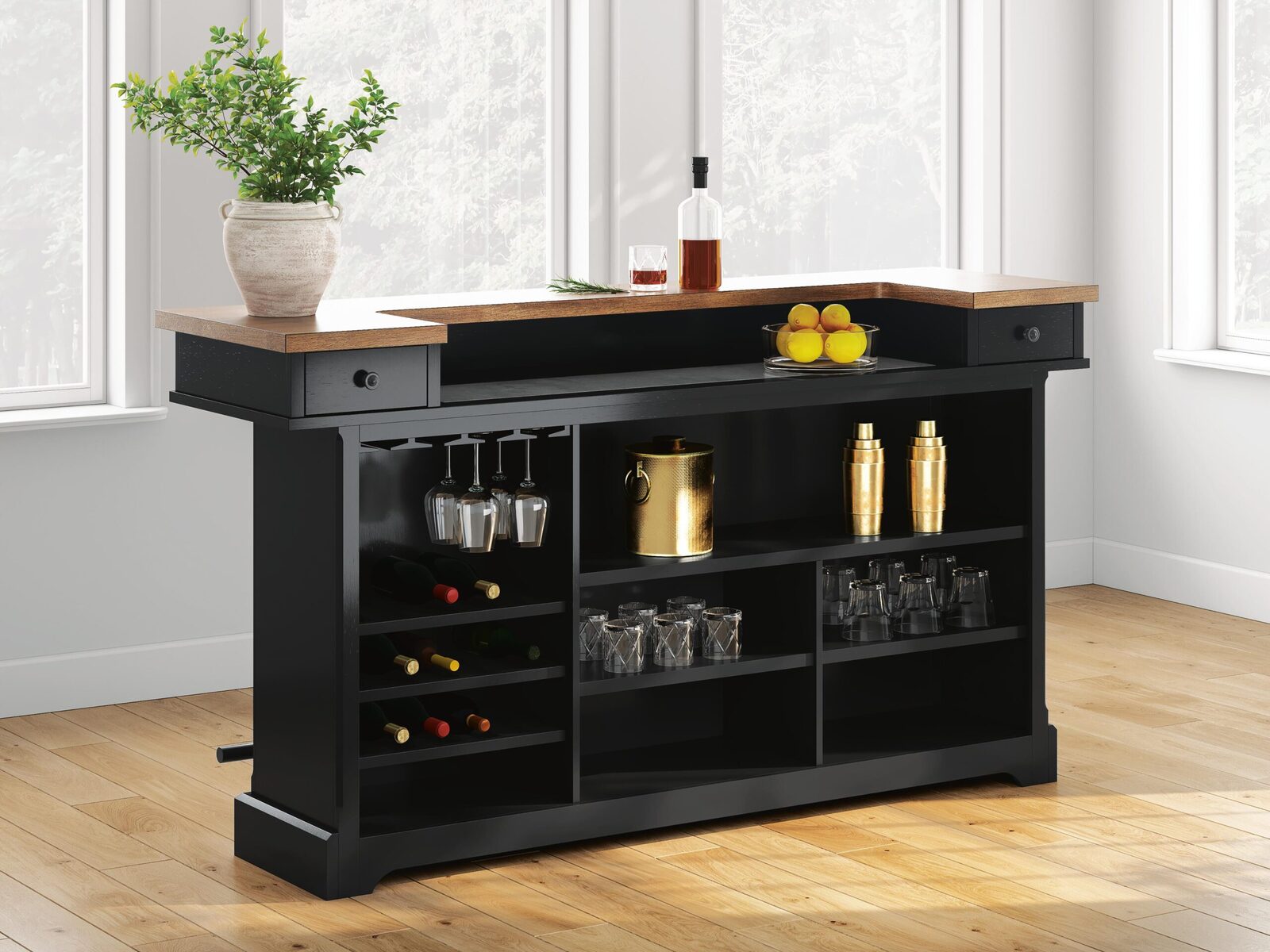 Wildenauer - Bar - Brown / Black - Image 7