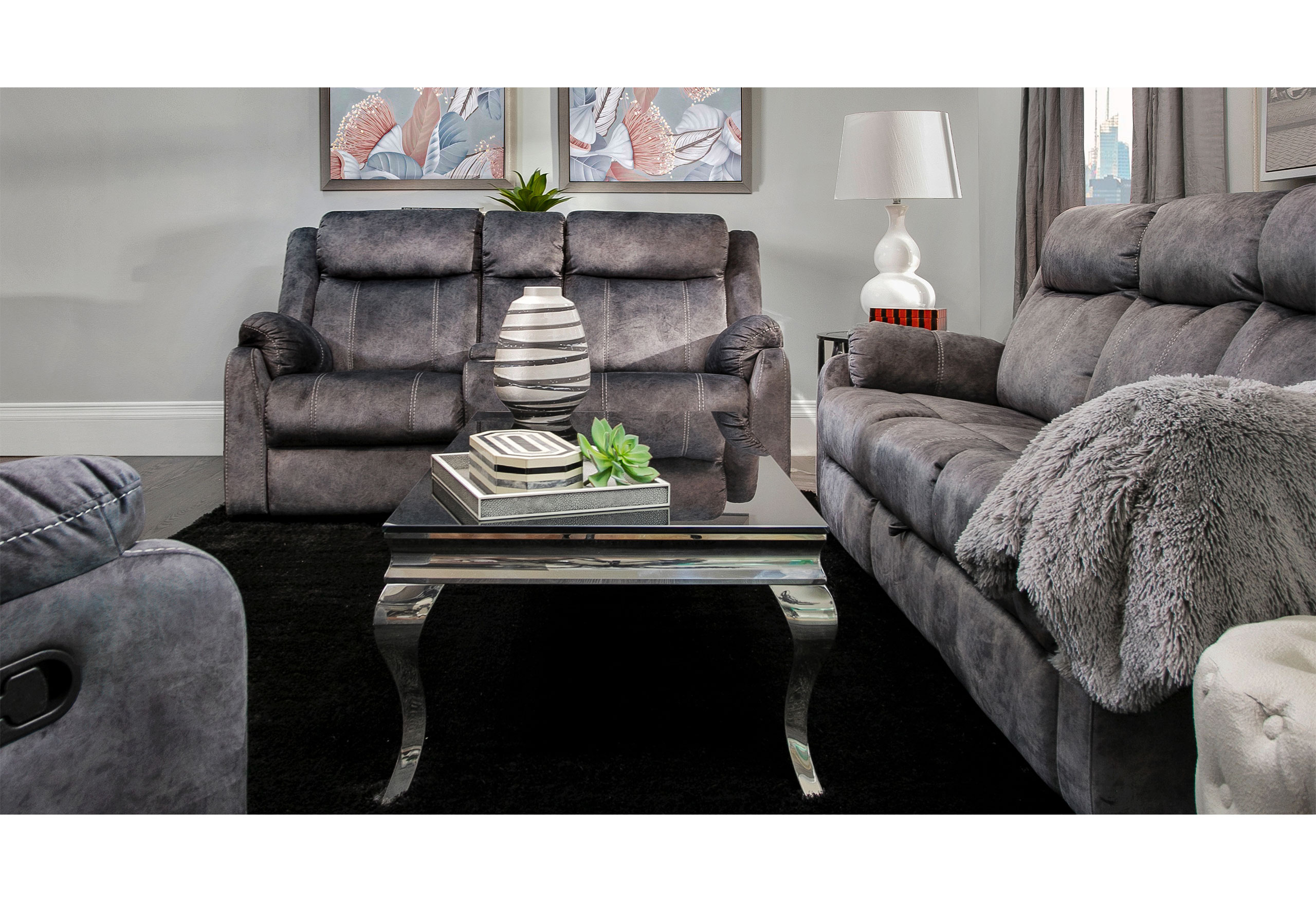 U7303 - Recliner Sofa - Image 7