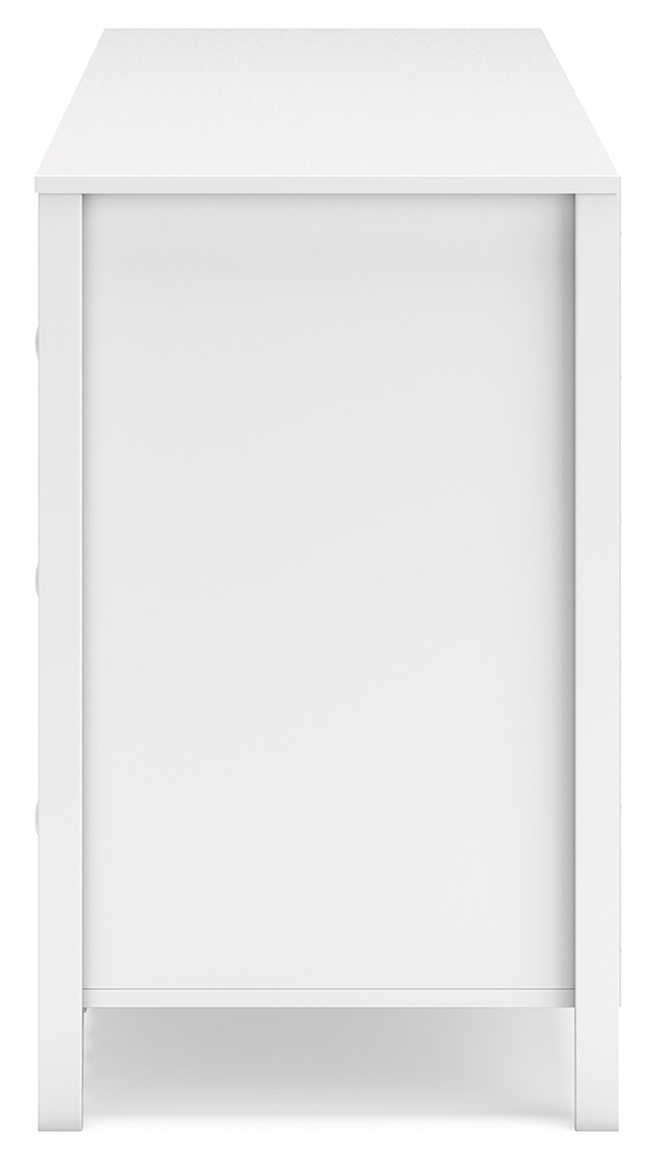 Hallityn - Six Drawer Dresser - White - Image 8