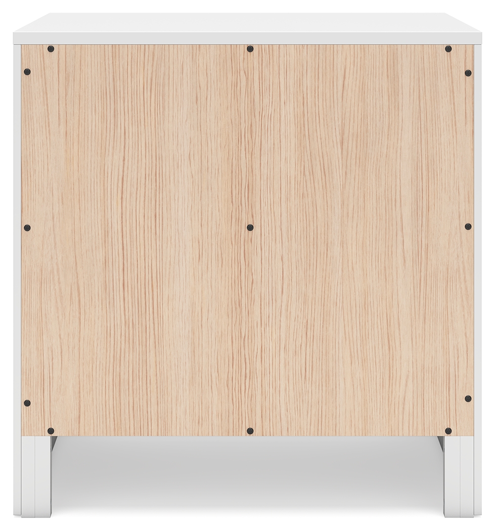 Binterglen - Two Drawer Night Stand - White - Image 6