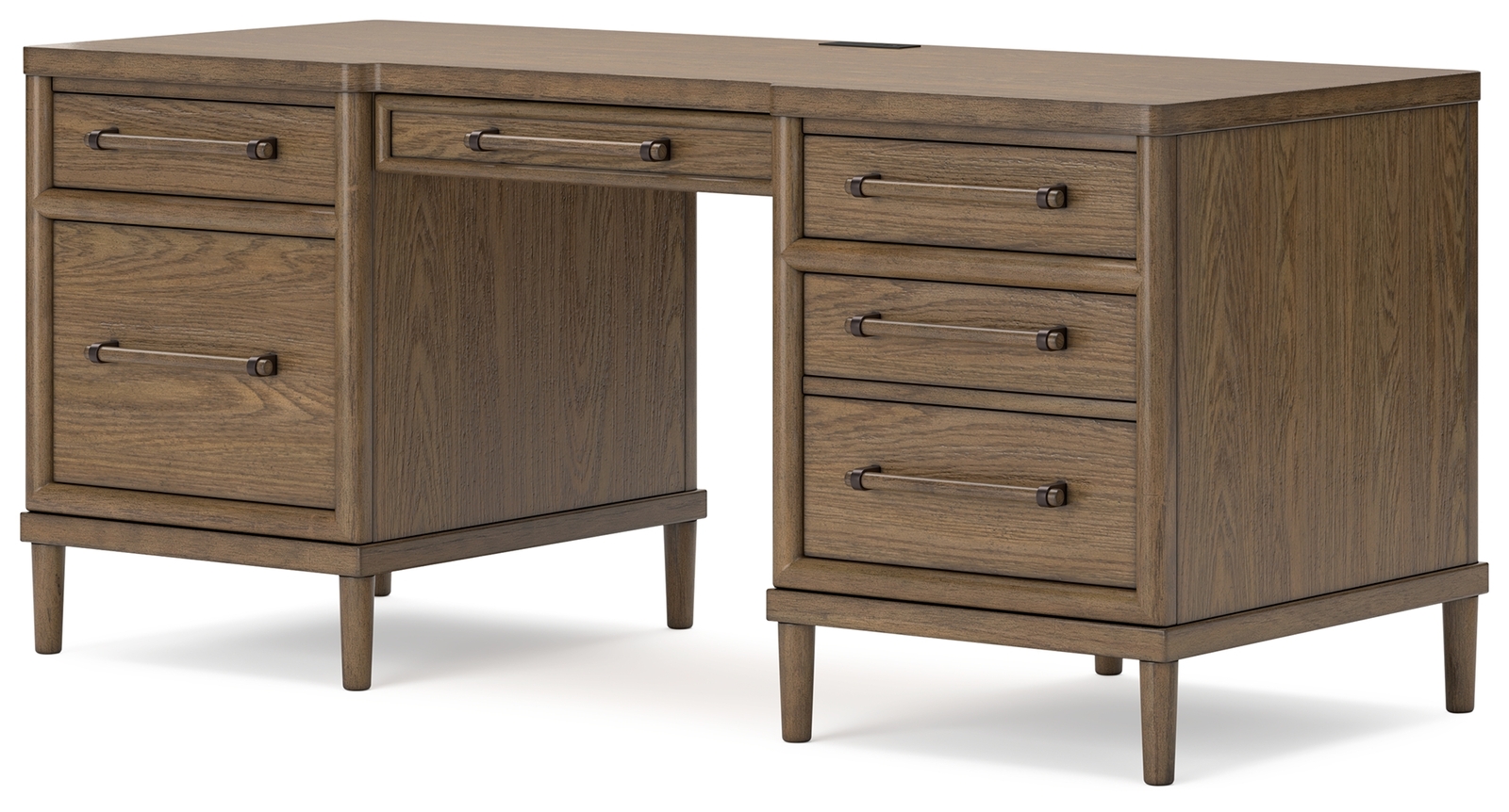 Roanhowe - Home Office Desk - Brown - Image 3