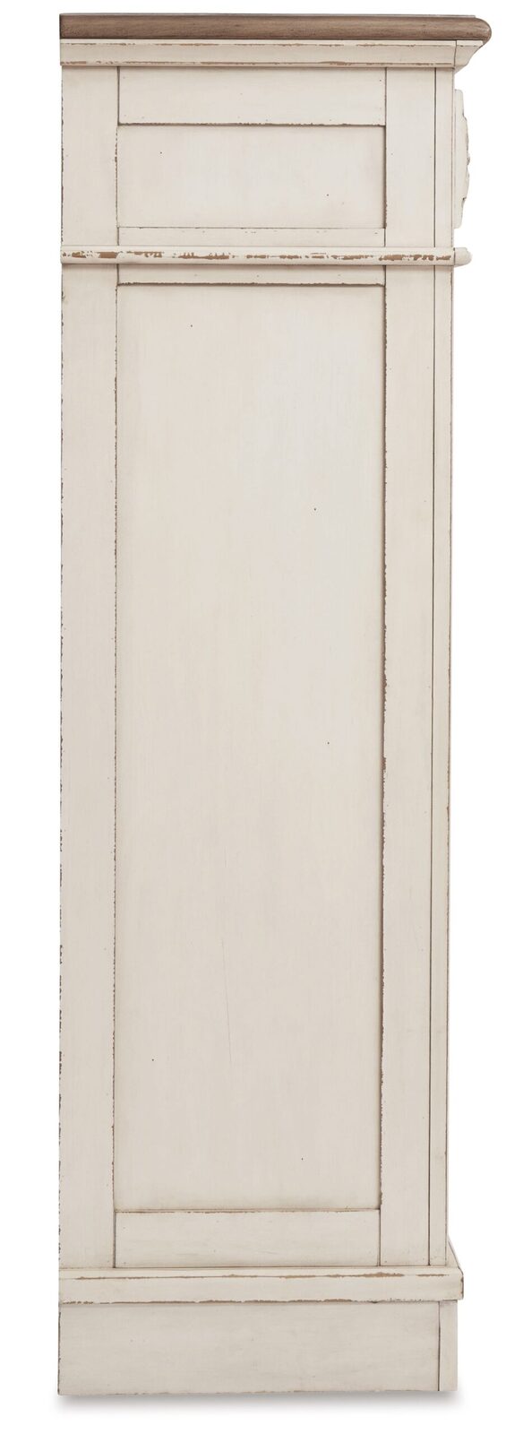 Realyn - Five Drawer Chest - White / Brown / Beige - Image 5