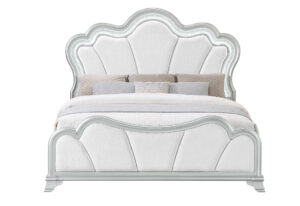 Aria - Bed With LED - Silver
