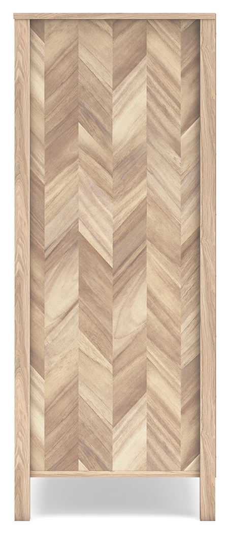 Battelle - Five Drawer Chest - Tan - Image 7
