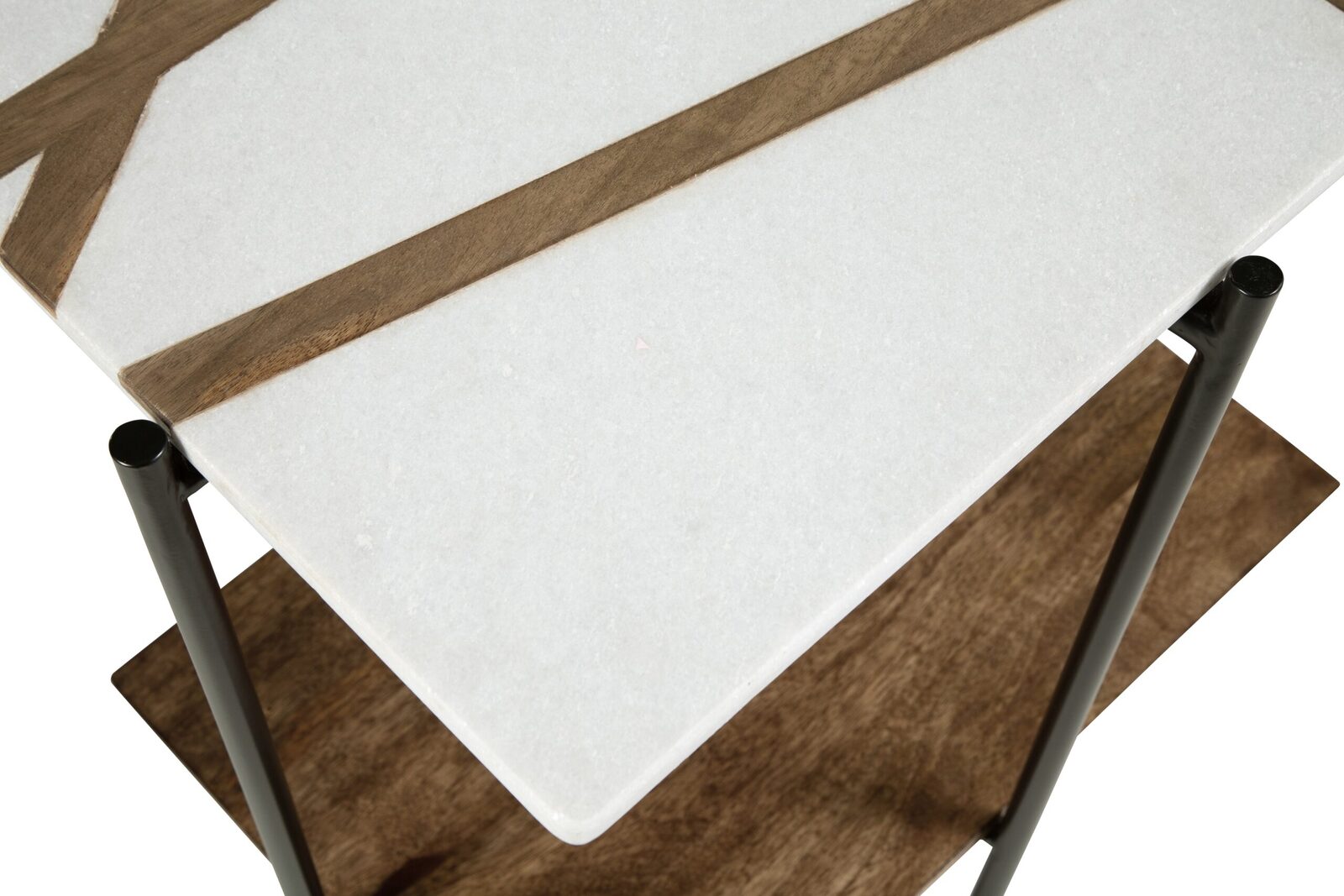 Braxmore - Accent Table - White / Light Brown - Image 5