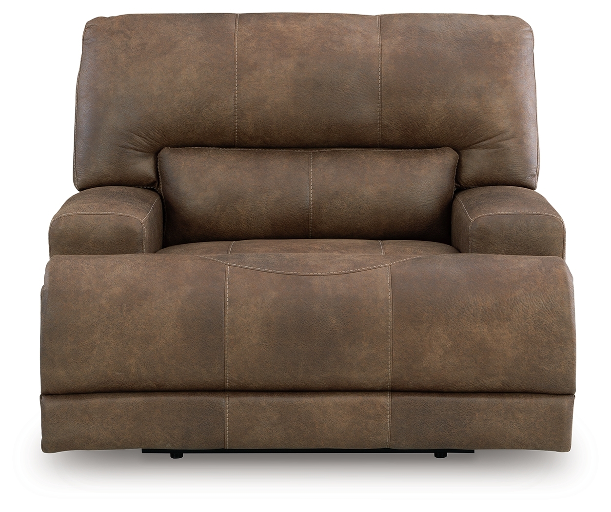 Beckley Place - Power Recliner With Adjustable Headrest - Earth - Image 4