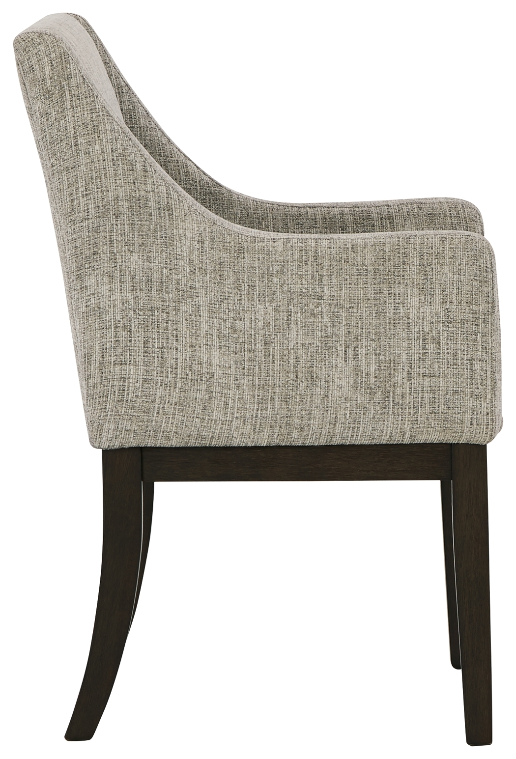 Burkhaus - Dining UPH Arm Chair (Set of 2) - Beige / Dark Brown - Image 5