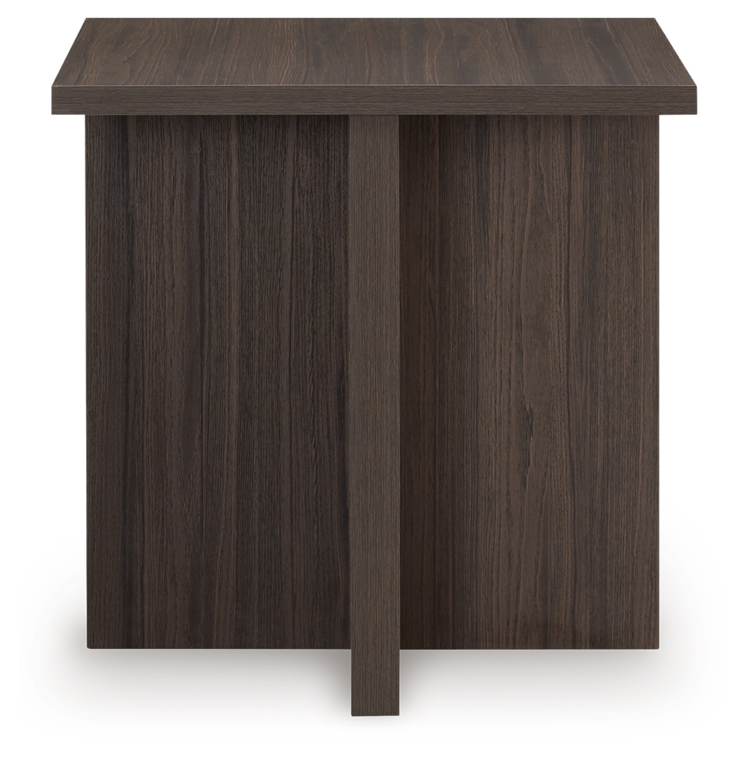 Zendex - Occasional Table Set (Set of 2) - Brown - Image 8