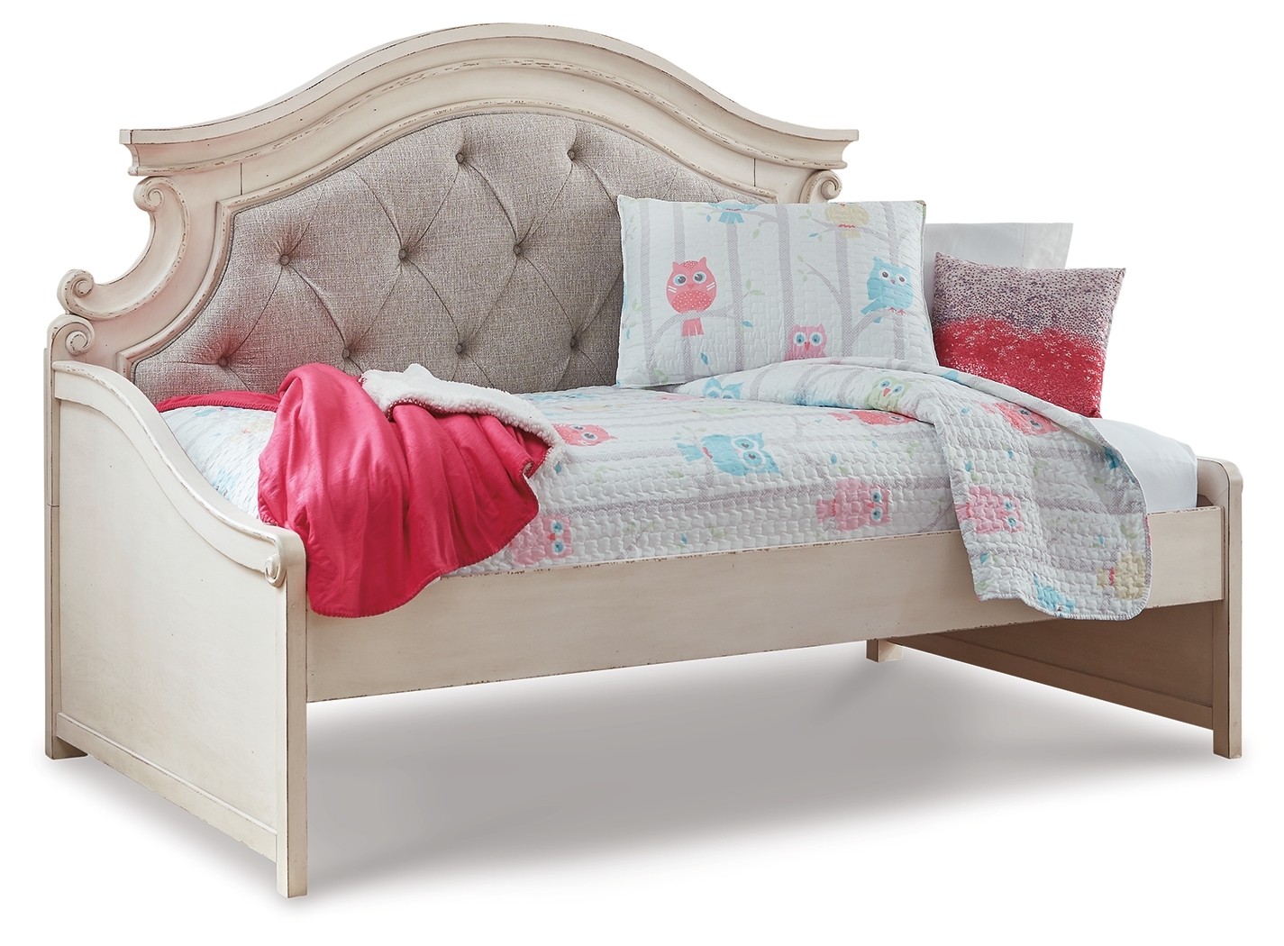 Realyn - Twin Day Bed - Chipped White - Image 3