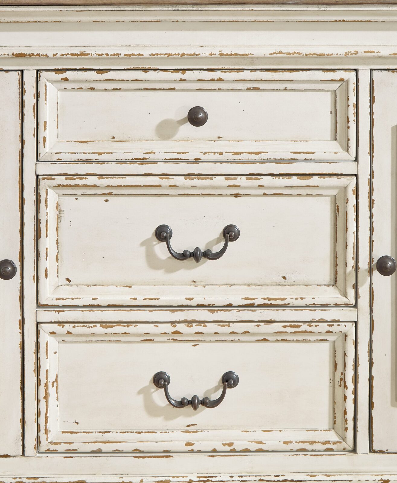 Realyn - Dining Room Server - Chipped White - Image 6