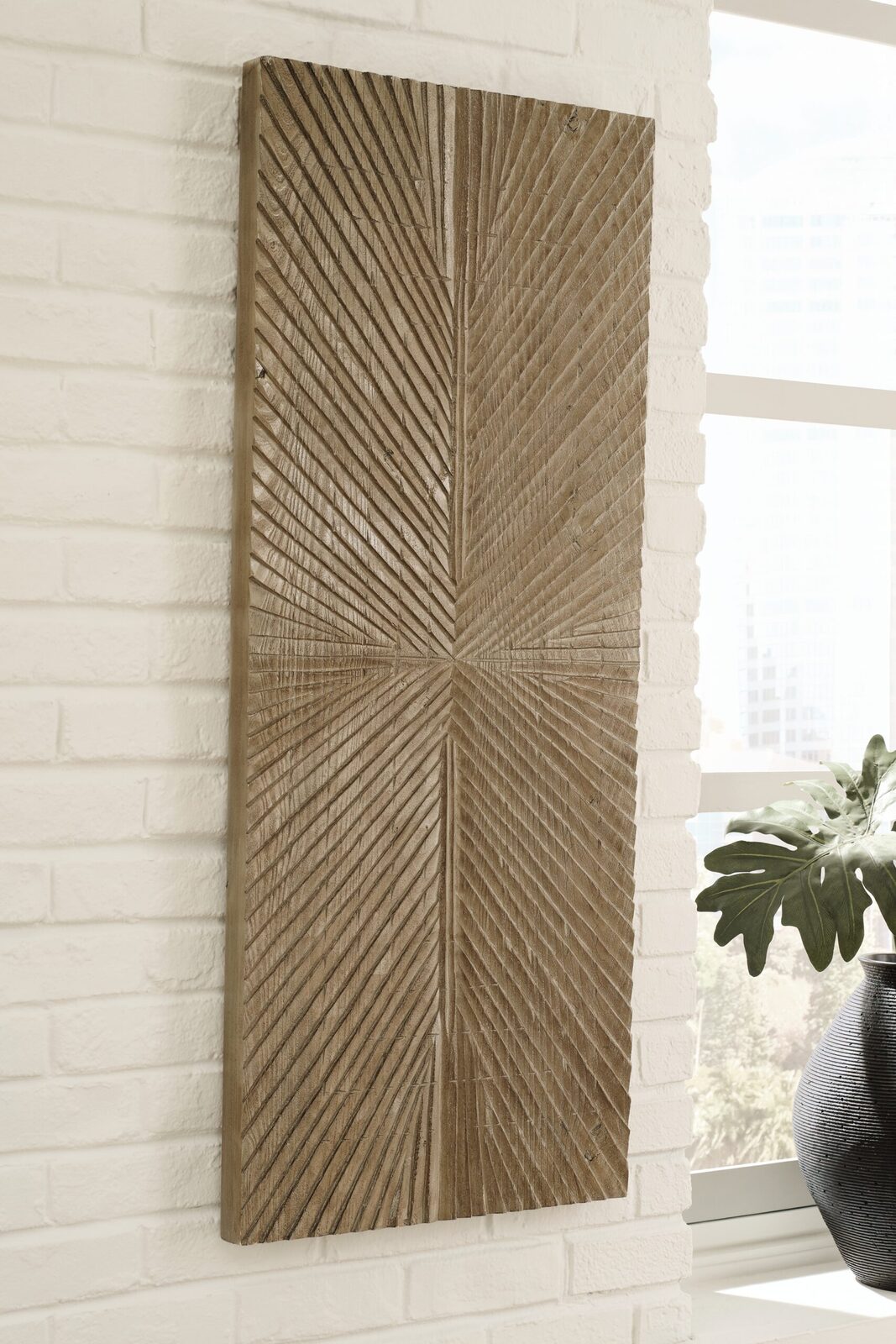 Lenora - Wall Decor - Distressed Brown - Image 2