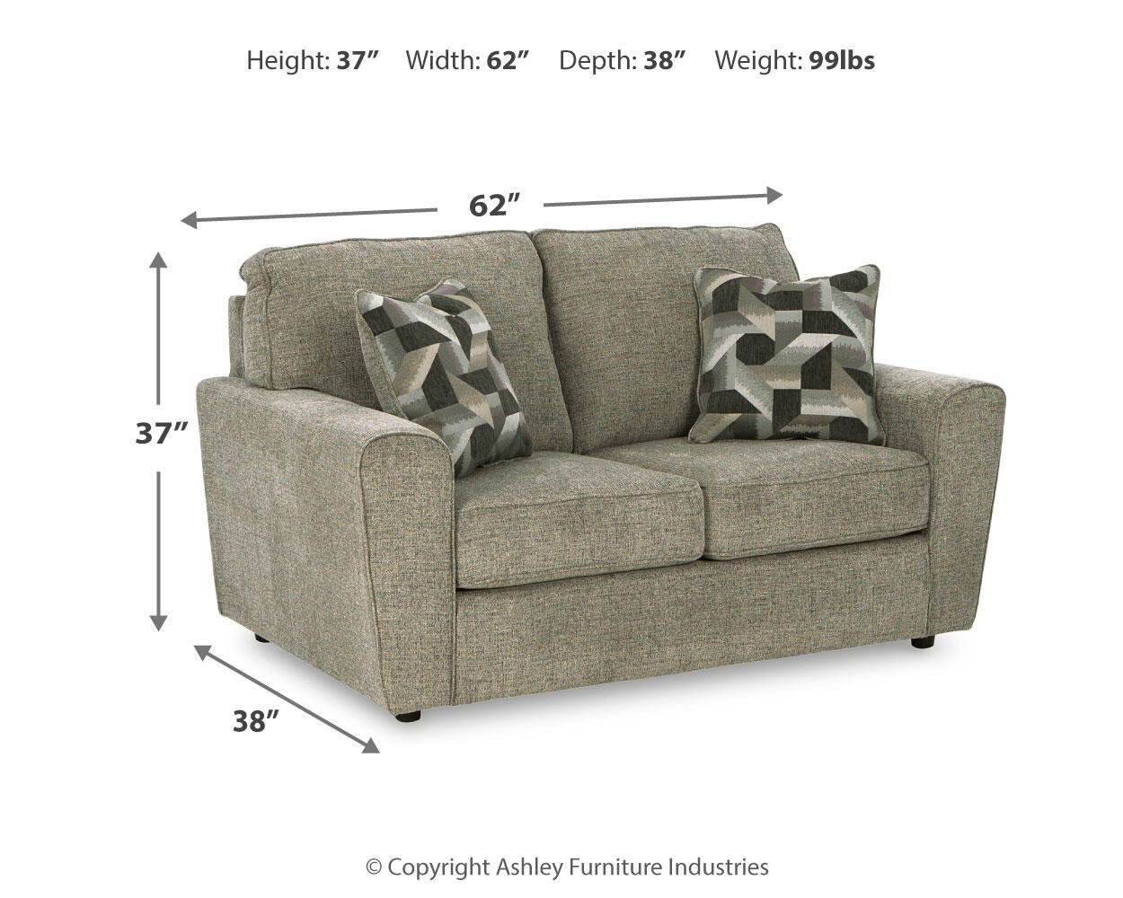 Cascilla - Loveseat - Image 6