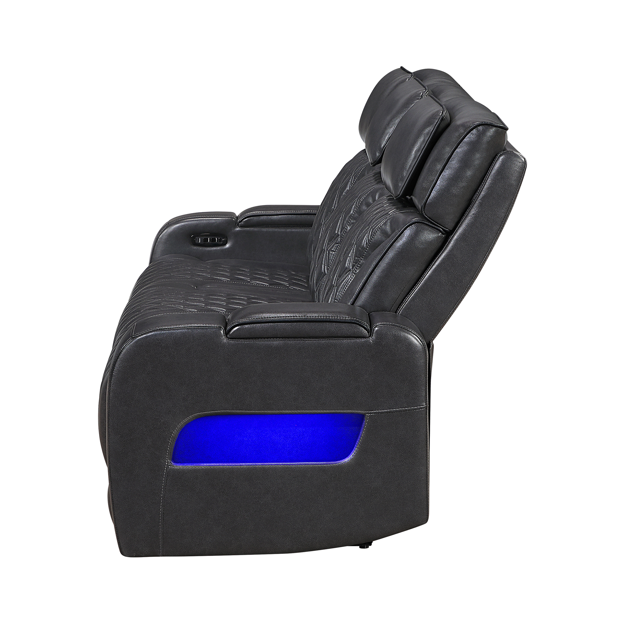 U8611 - Power Reclining Sofa With Power Headrest And LED - Image 8
