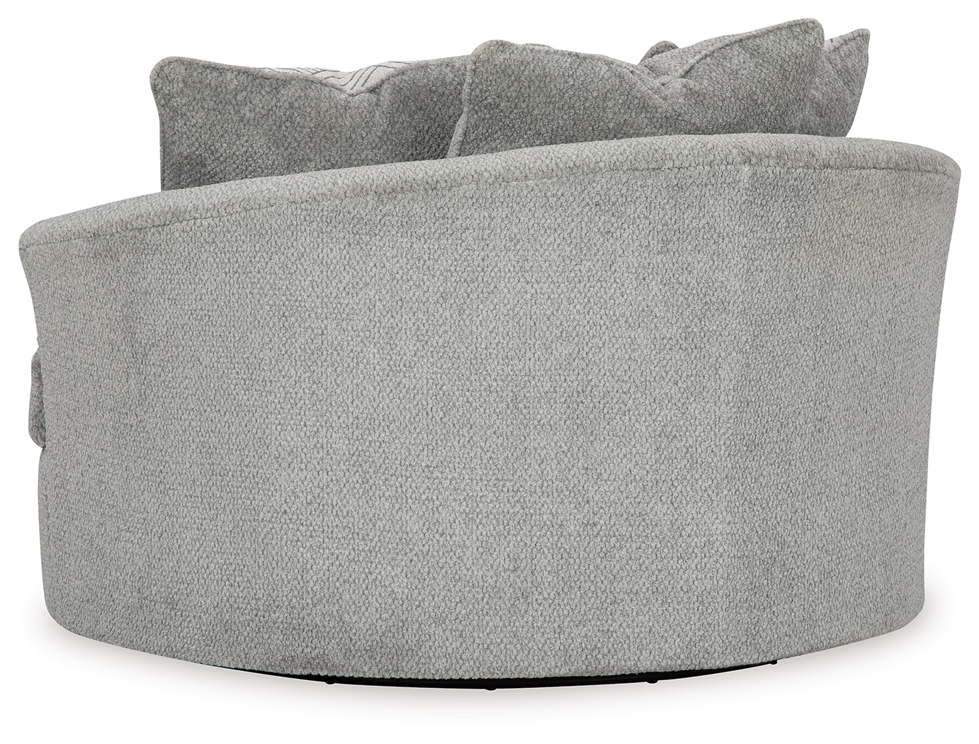 Casselbury - Oversized Swivel Accent Chair - Cement - Image 5