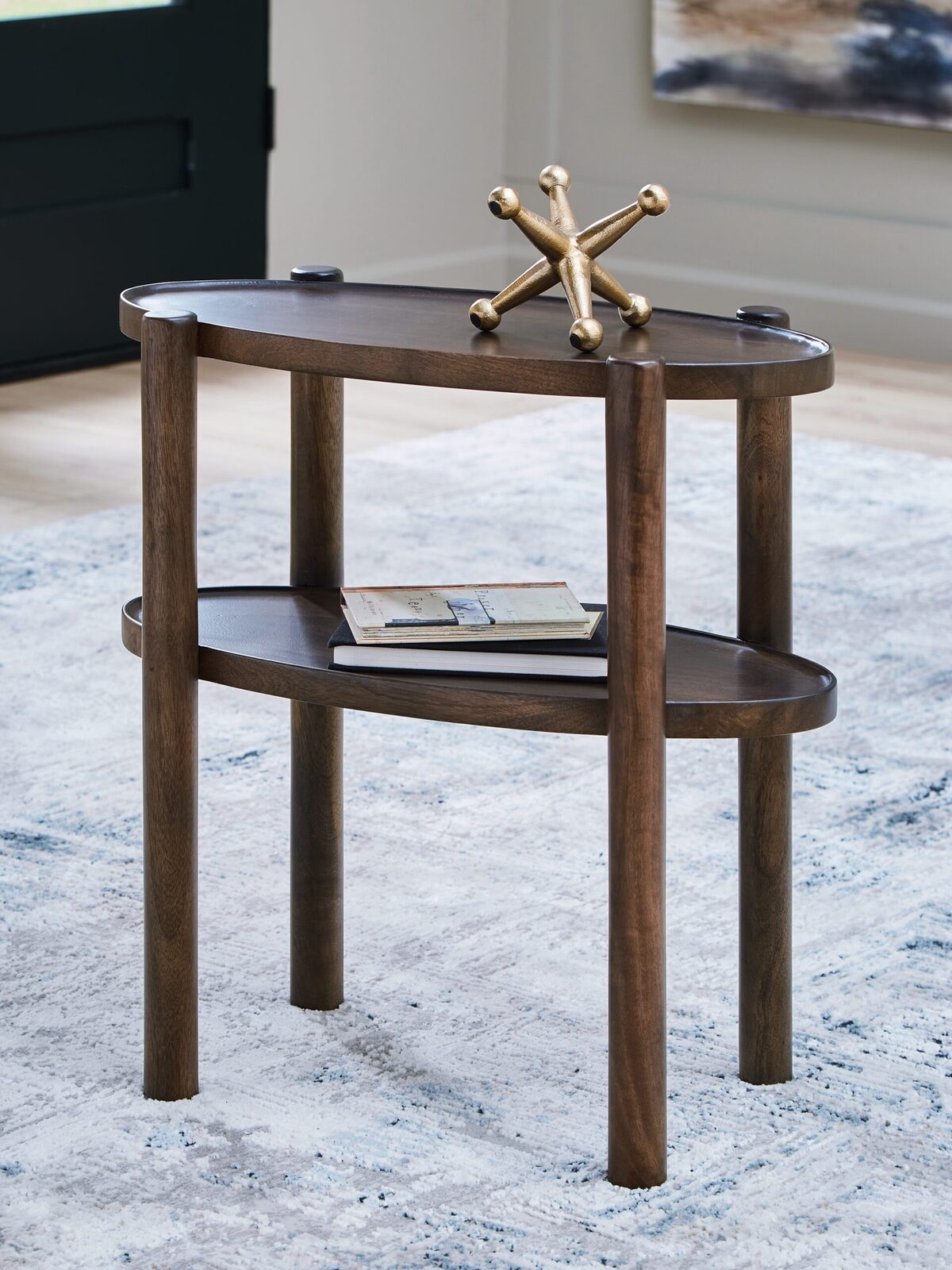 Wiattbury - Accent Table - Gray Brown - Image 2