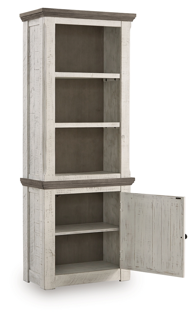 Havalance - 4 Pc. - Entertainment Center - 67" TV Stand - Brown / Beige - Image 12