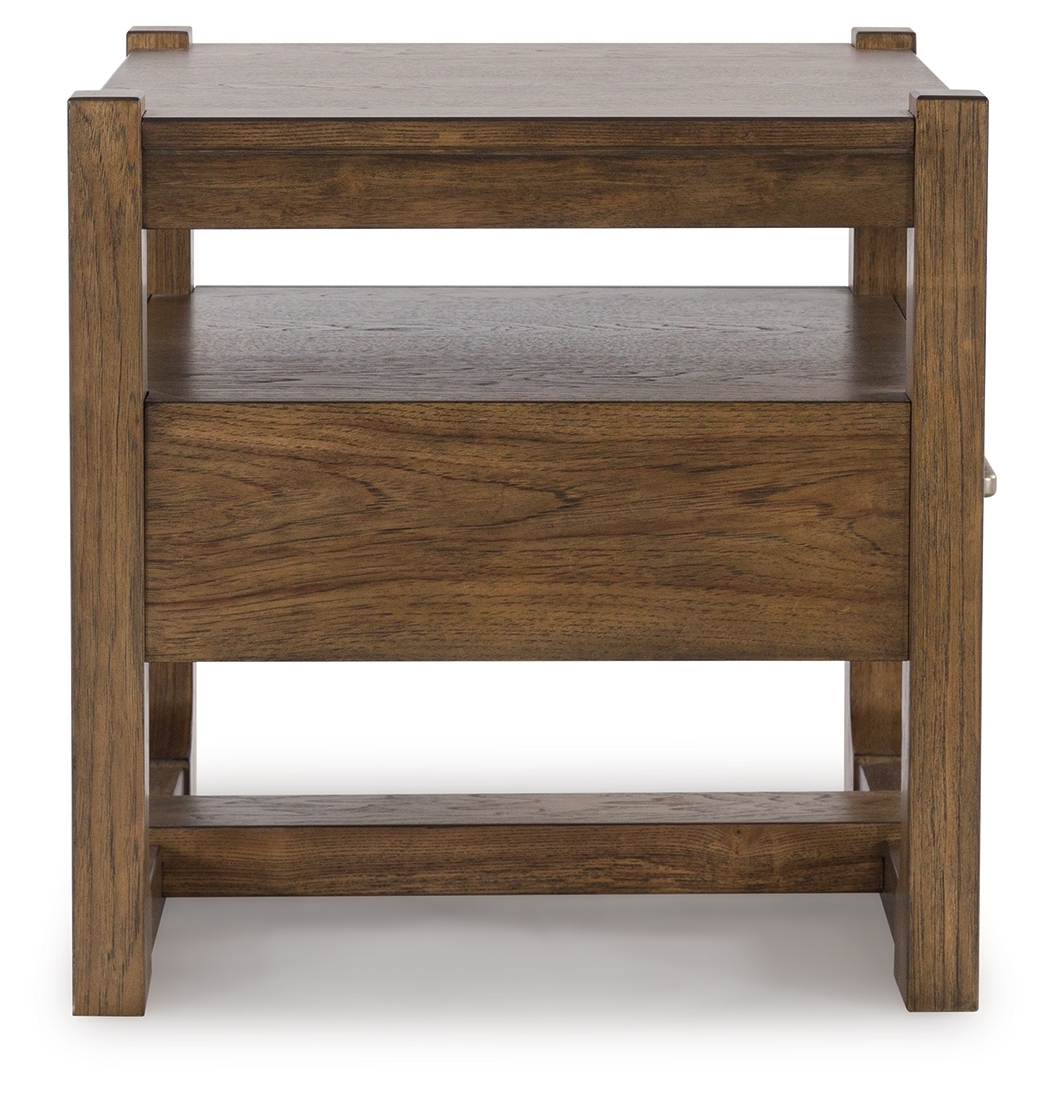 Cabalynn - Square End Table - Light Brown - Image 5