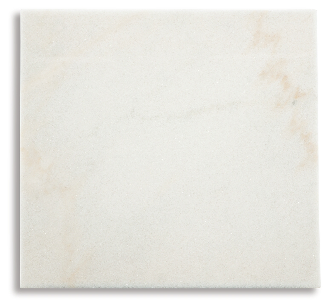 Fostead - Square End Table - White / Espresso - Image 4
