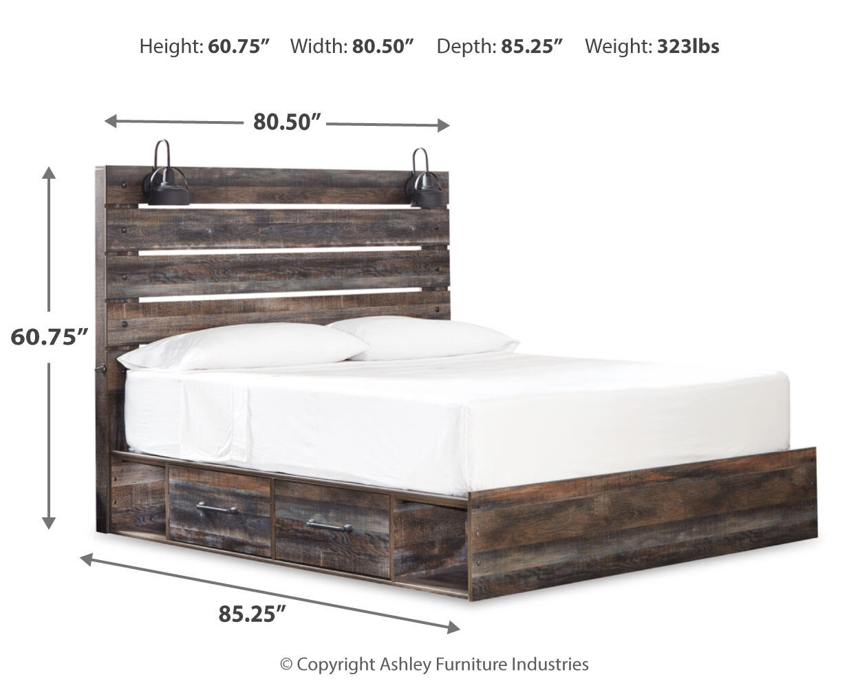 Drystan - Panel Bed - Image 18