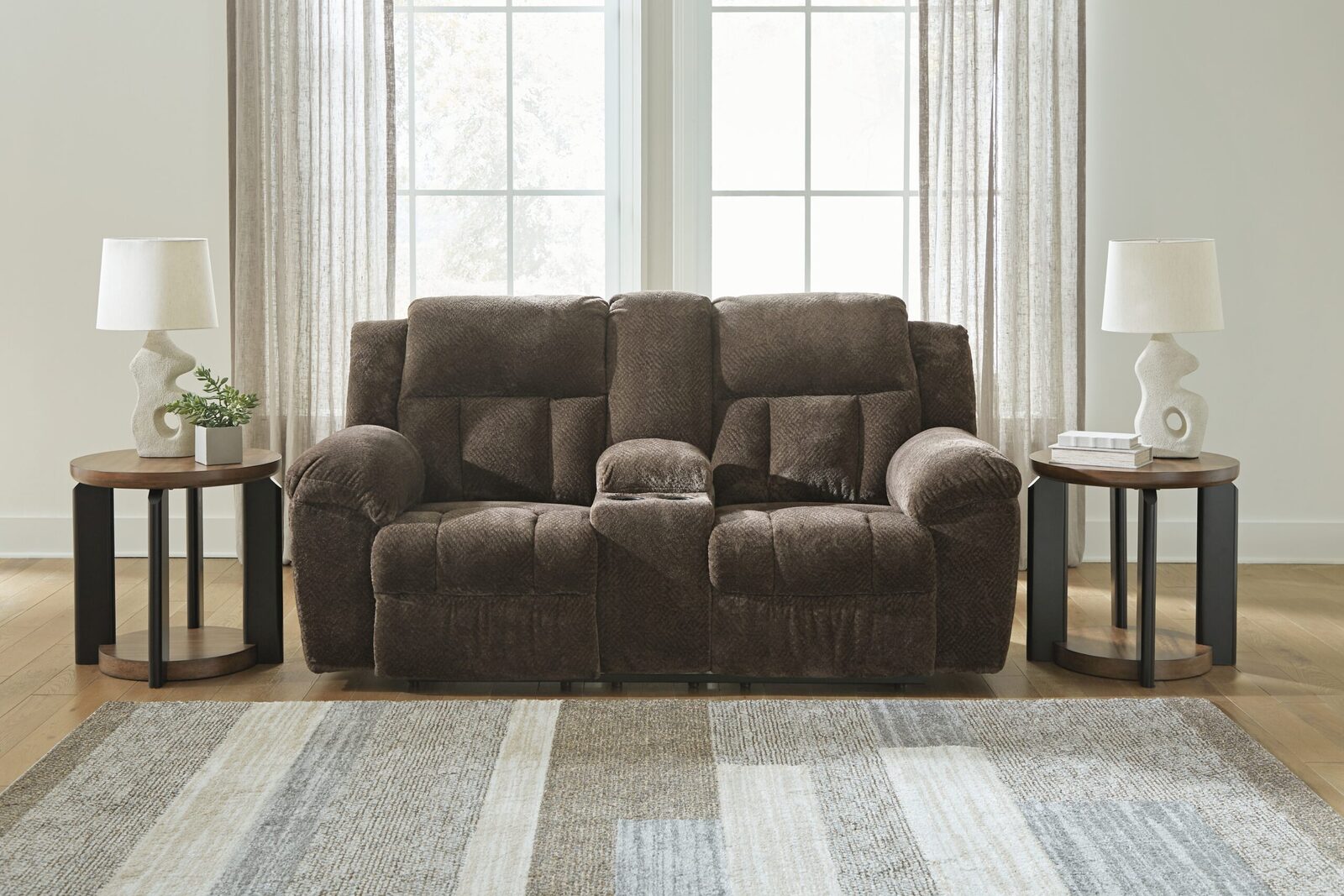 Frohn - Dbl Reclining Loveseat With Console - Image 11
