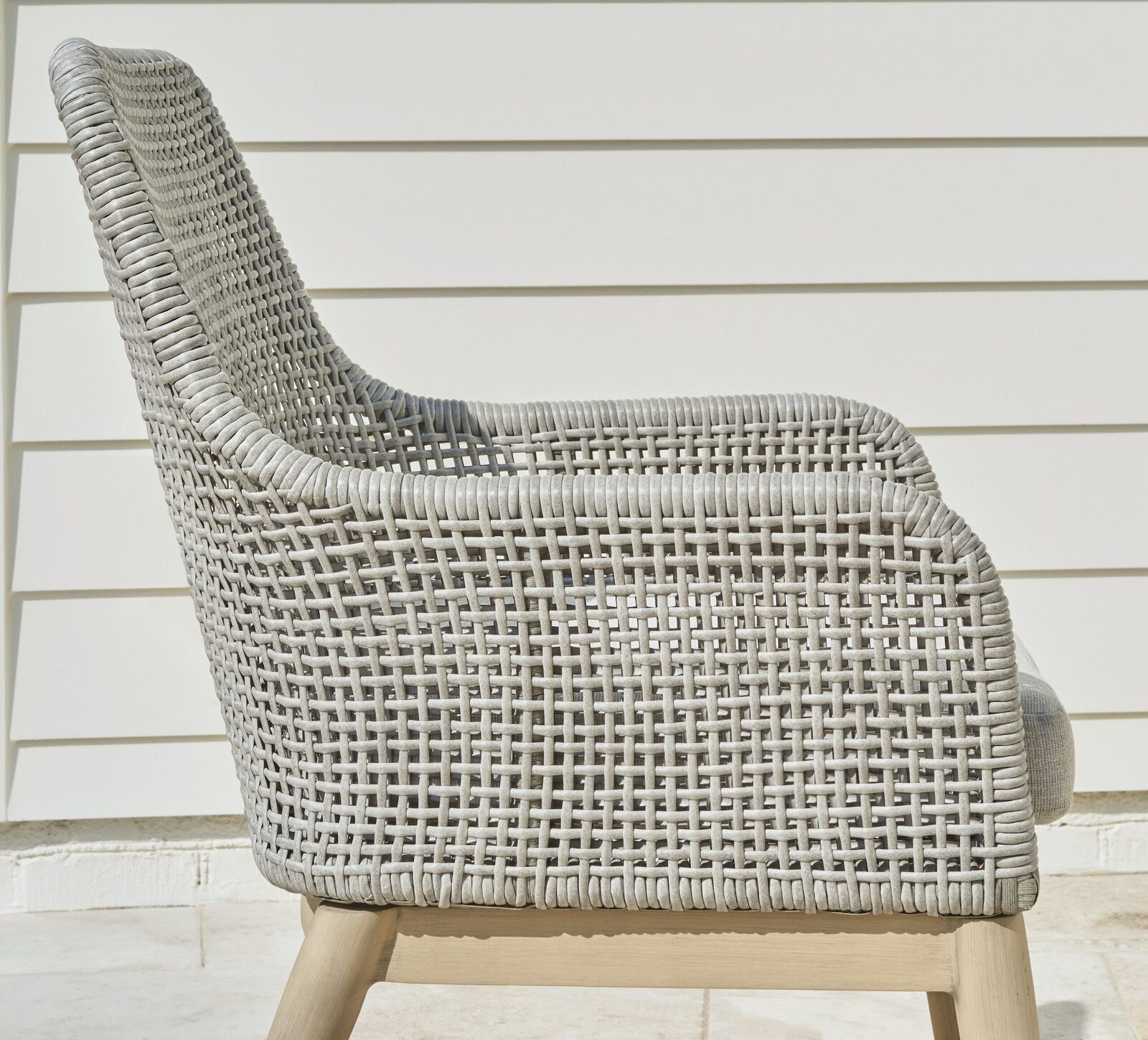 Seton Creek - Arm Chair With Cushion (Set of 2) - Gray - Image 8