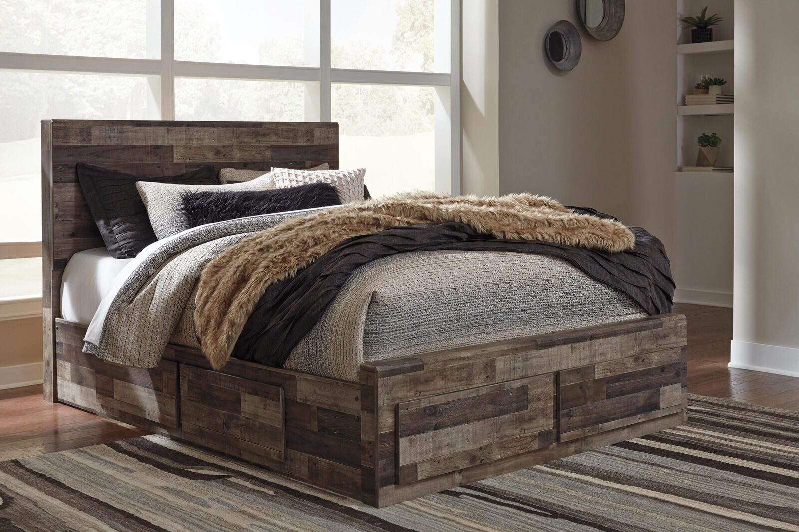 Derekson - Panel Bed - Image 7