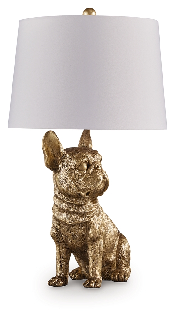 Wadeland - Poly Table Lamp - Gold Finish - Image 3