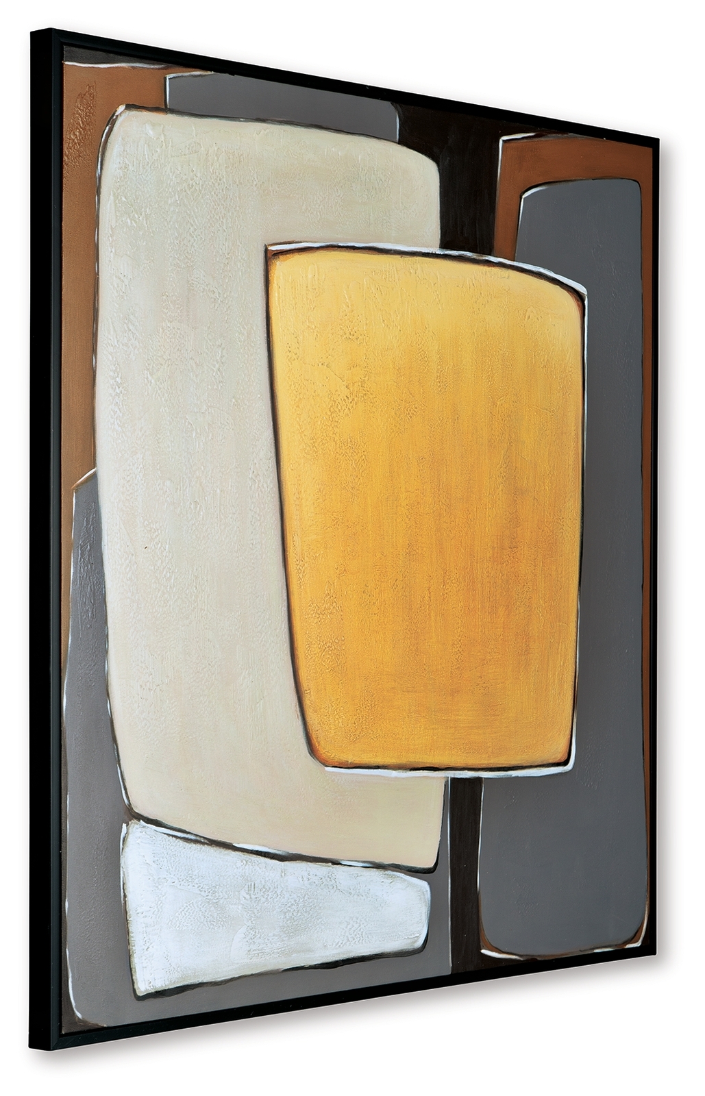 Actman - Wall Art - Cream / Brown / Gray - Image 3