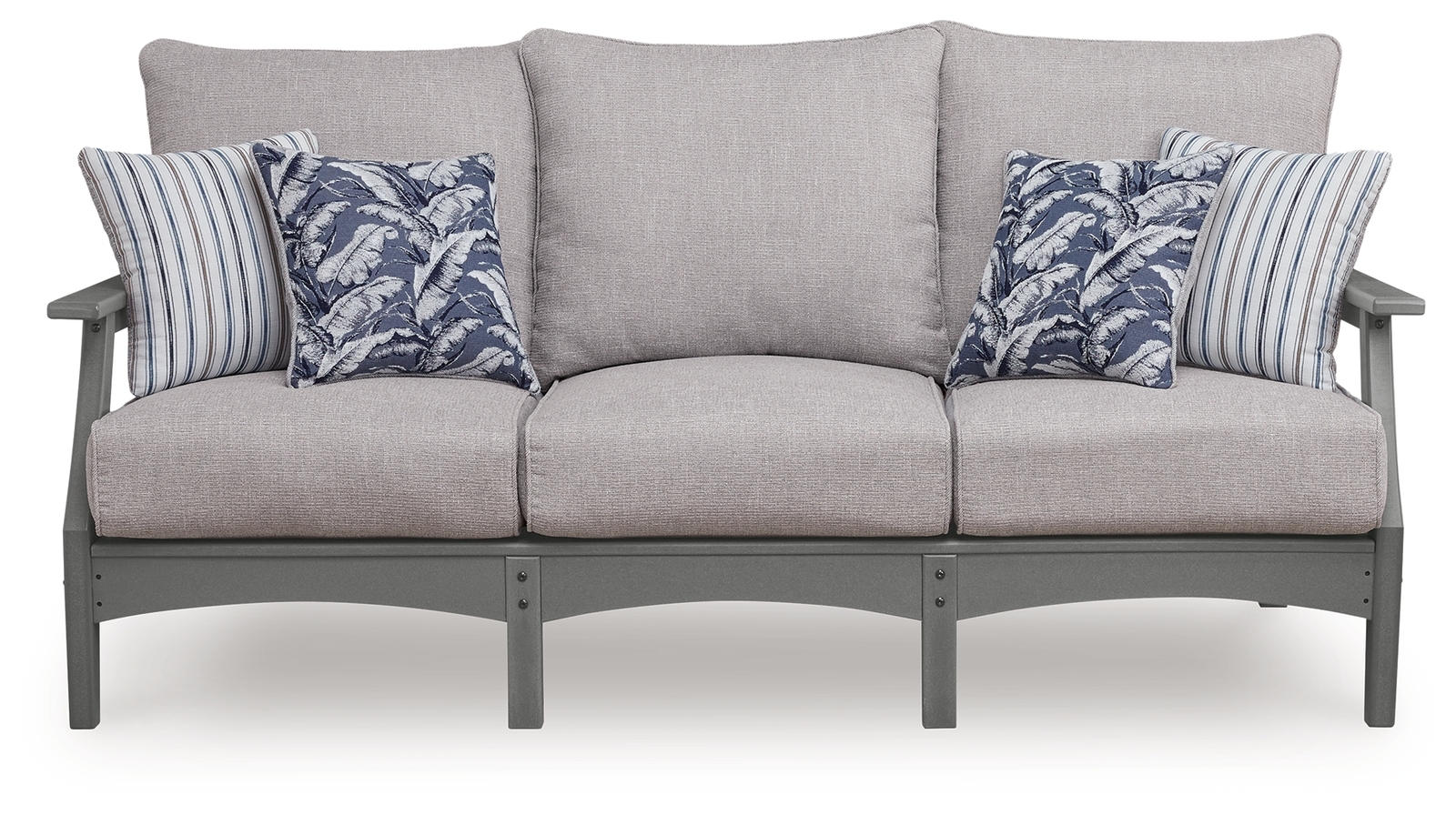 Cove Beach - Sofa With Cushion - Gray - Image 3