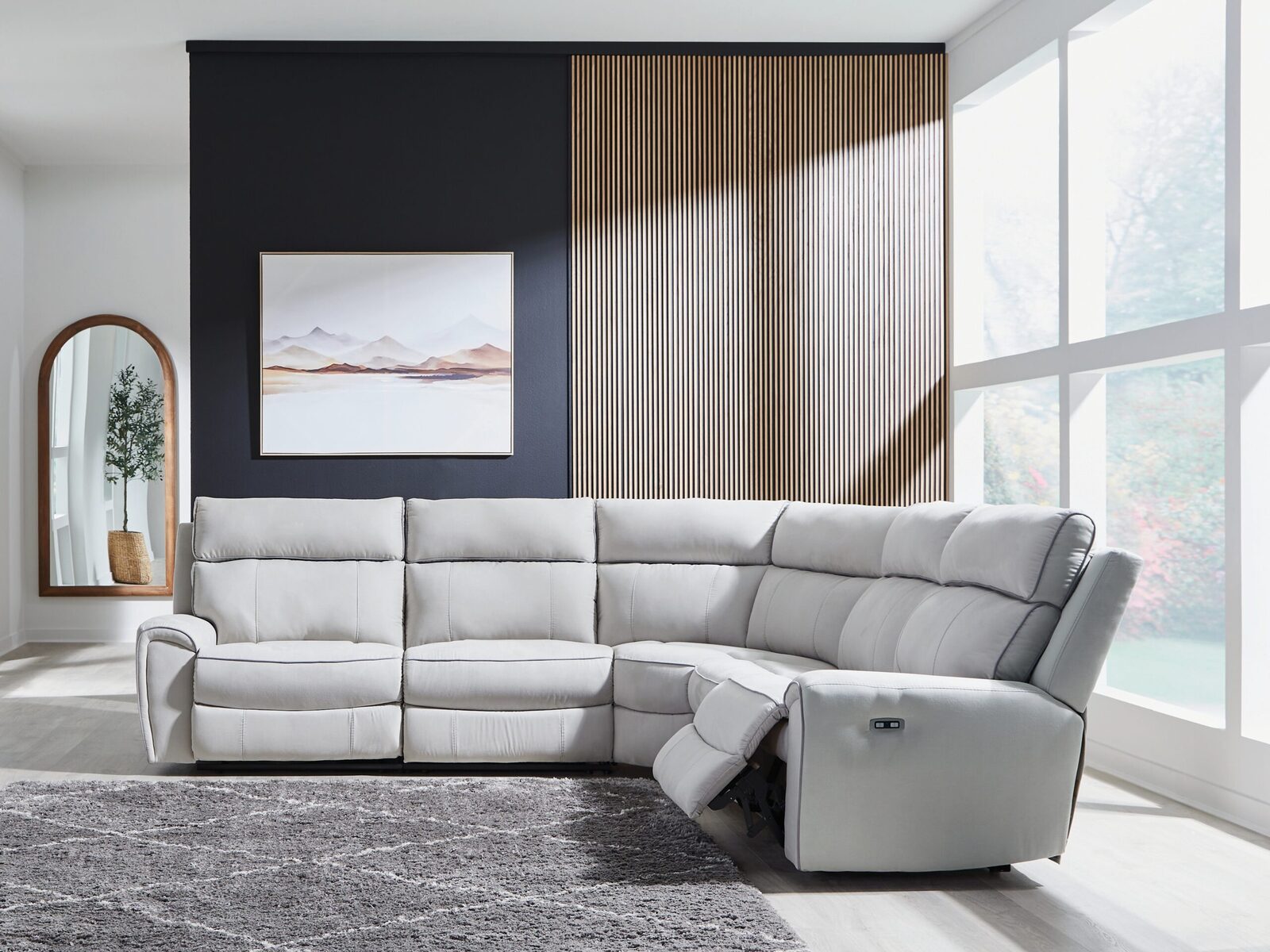 Social Pointe - Reclining Sectional - Image 9