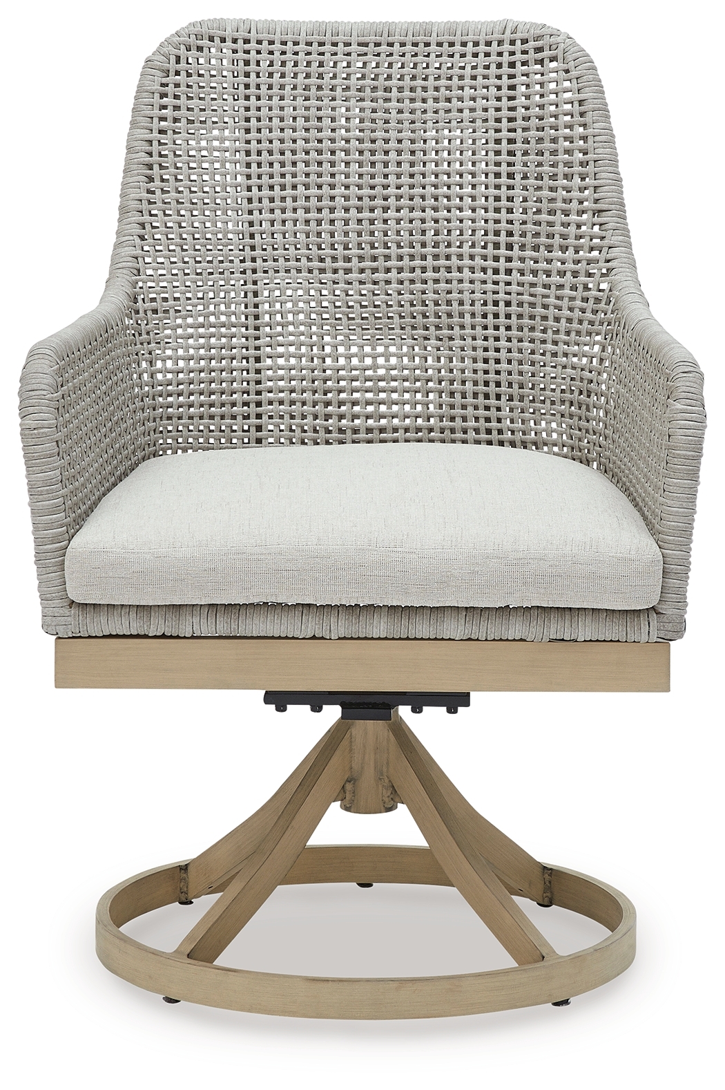 Seton Creek - Swivel Chair With Cushion (Set of 2) - Gray - Image 4